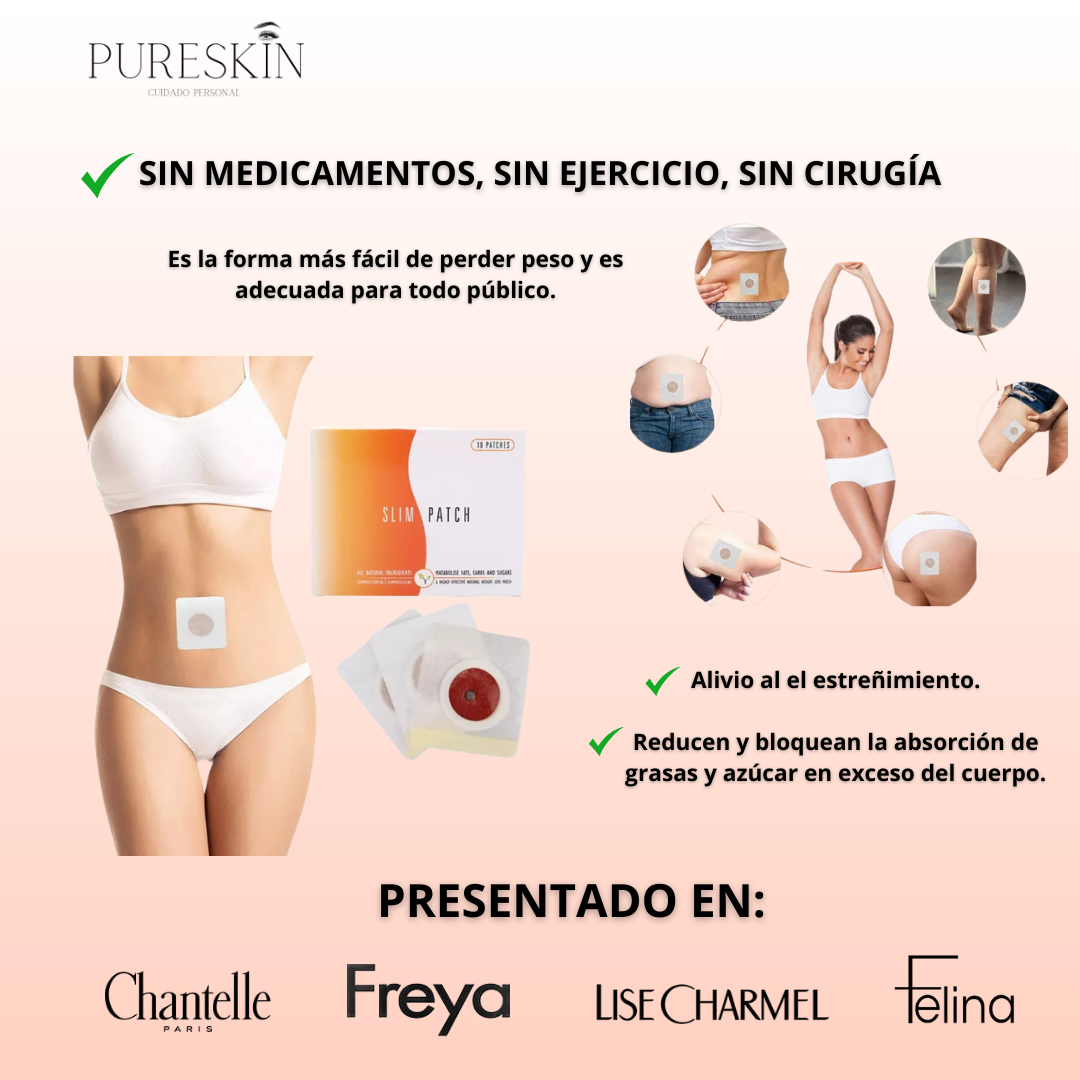 Body Reductor Mujer + Pack de 30 Parches Adelgazantes (GRATIS)