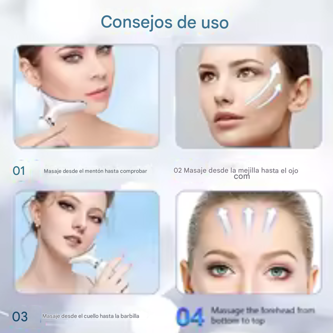 Masajeador Facial Lifting EMS + Limpiador de Puntos Negros (GRATIS)